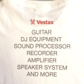 vestax  ベスタクス　カタカナTシャツXL